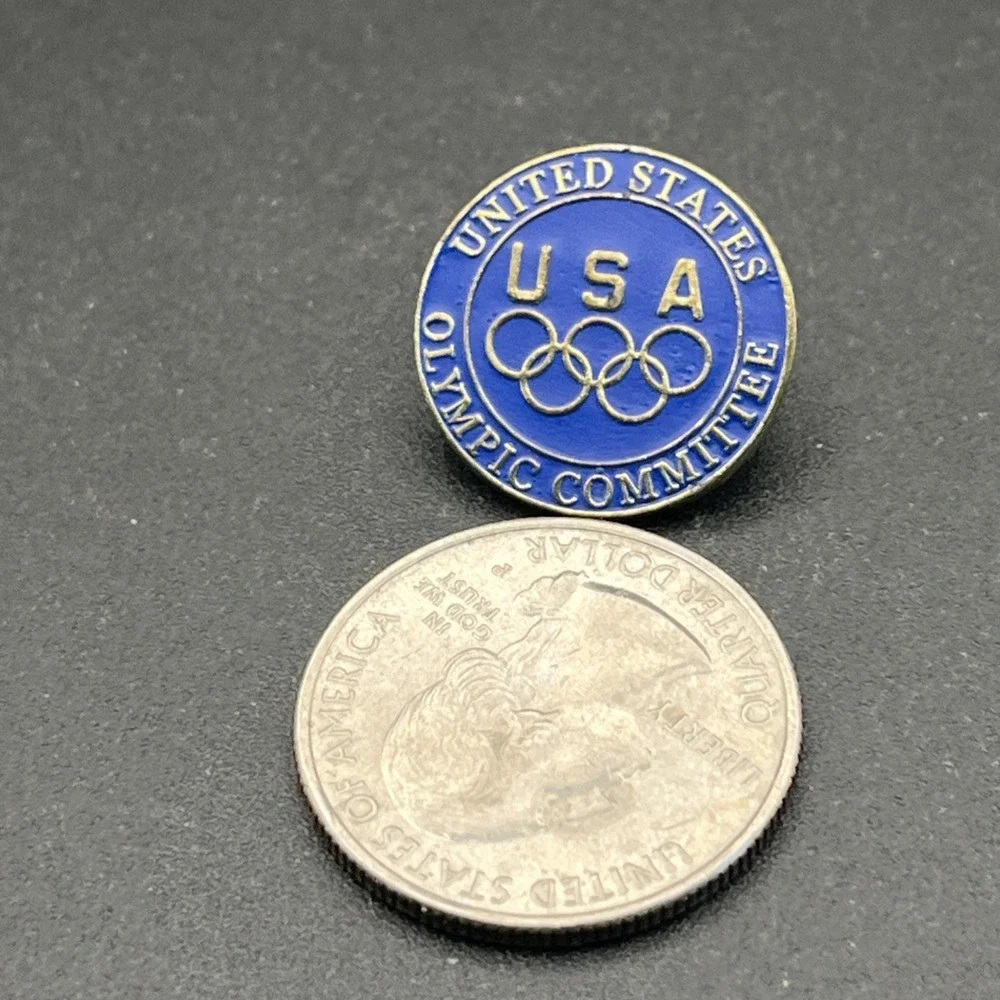 United States‎ Olympic Committee Team USA Lapel Hat Pin